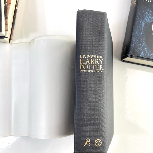 Harry Potter books adult edition (rare) bloomsbury hardcover black cover set - Picture 7 of 15